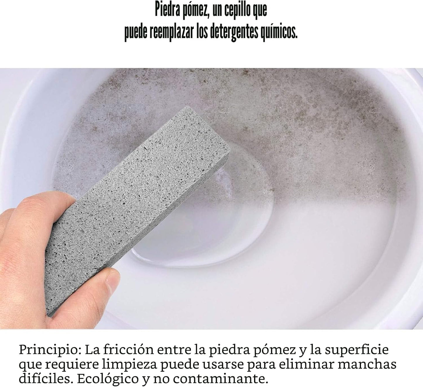 Piedras de Pómez para Limpieza de Inodoros