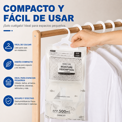 Pack de 10 Bolsas Absorbentes de Humedad